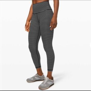 Lululemon 23” Wunder Under Luon Leggings.